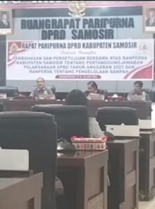 Rapat Paripurna DPRD Samosir Tak Sesuai Jadwal, Publik Pertanyakan Kesiapan Agenda Penting Daerah