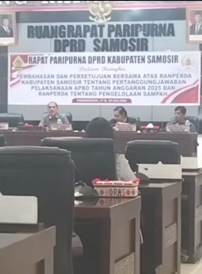 
					Rapat Paripurna DPRD Samosir Tak Sesuai Jadwal, Publik Pertanyakan Kesiapan Agenda Penting Daerah