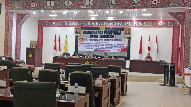 
					“Paripurna DPRD Samosir Mandek, Kursi Kosong Gagalkan Pembahasan APBD dan Ranperda Sampah”