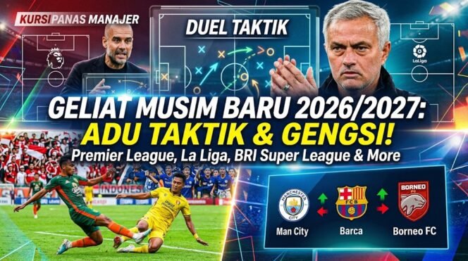 
					Adu Taktik dan Gengsi Musim 2026/2027: Dari Sengitnya Eropa hingga Kembalinya Gairah Sepak Bola Nasional