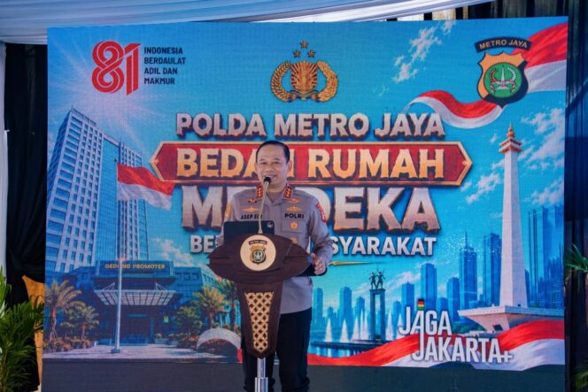 
					Wujudkan Program Presiden, Polda Metro Jaya Resmikan 35 Rumah Layak Huni