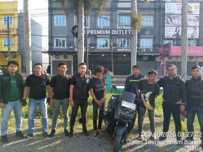 
					Dua Orang Residivis Warga Aceh Di Amankan Oleh TimSus LIBAS Polres Binjai, diduga Pelaku tindak Pidana Curanmor, Satu Unit NMAX disita Polisi
