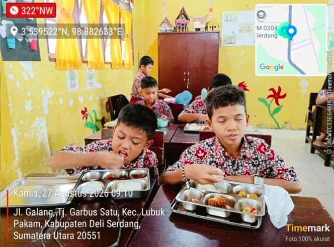 
					Program MBG Polresta Deli Serdang Menjangkau Pelajar hingga Balita