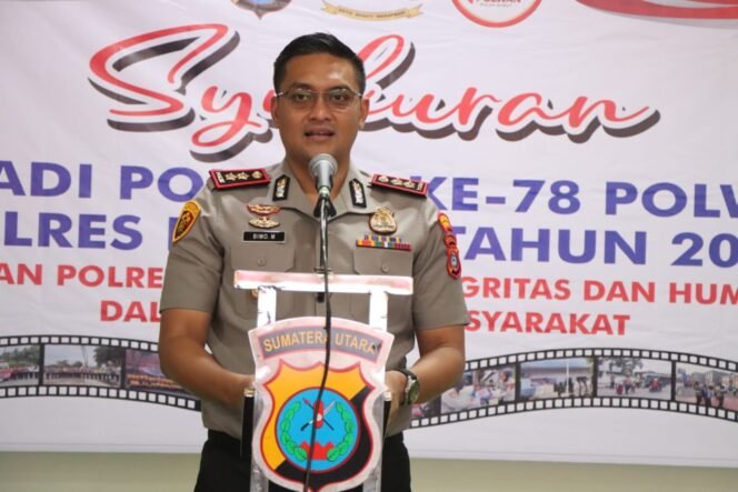 
					Polres Binjai Syukuran Hari Jadi Ke-78 Polwan RI Tahun 2026 Dengan Sederhana