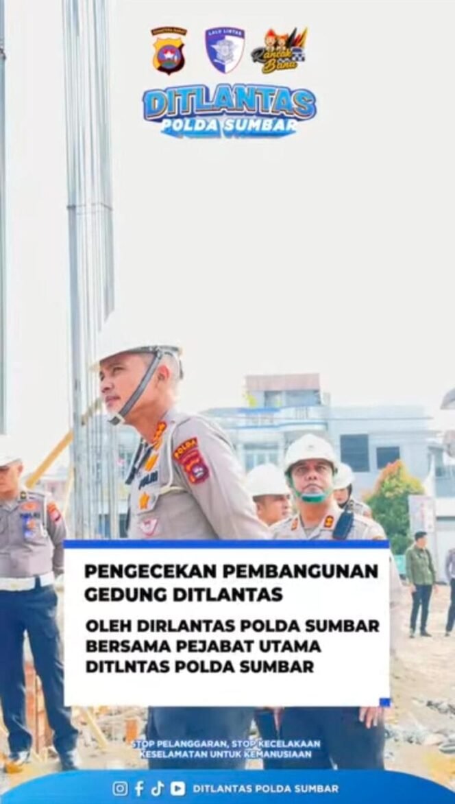 
					Dirlantas Polda Sumbar Bersama Wadirlantas dan PU Cek Proyek Gedung Baru: Fasilitas Memadai Dukung Kinerja Personel