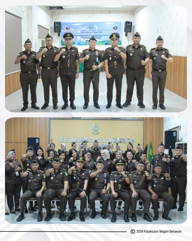 Alvonso Manihuruk S.H., M.H. Resmi Dilantik Sebagai Kasi Pidum Kejari Belawan