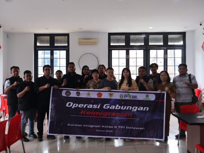 
					Operasi Gabungan Imigrasi Belawan Temukan WNA dengan Beragam Izin Tinggal