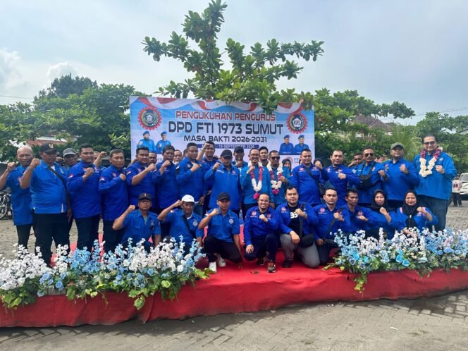 
					Bambang Sah Nahkodai DPD FTI 1973 Sumut Periode 2026–2031, Kibarkan Roda-Roda Organisasi di Daerah